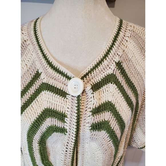 Crochet Bohemian Cardigan size 1X - Picture 5 of 8